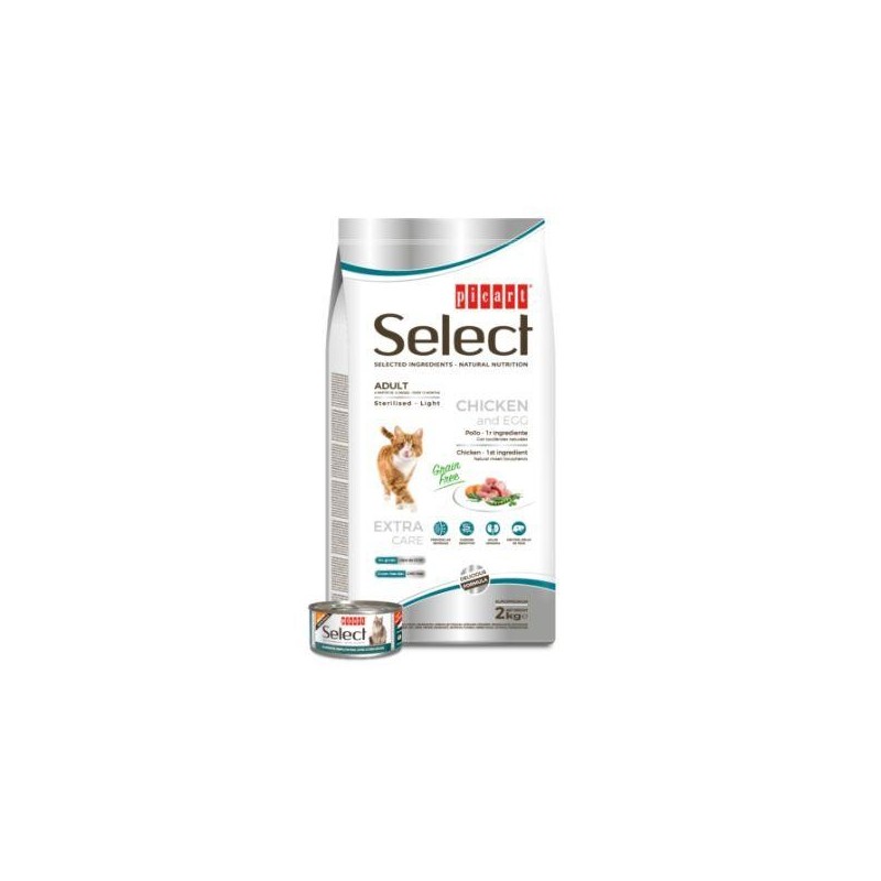 Select Cat Adult - Sans céréales stérilisé 2kg