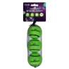 Balle de tennis Dog Comets Starlight M verte (lot de 3)
