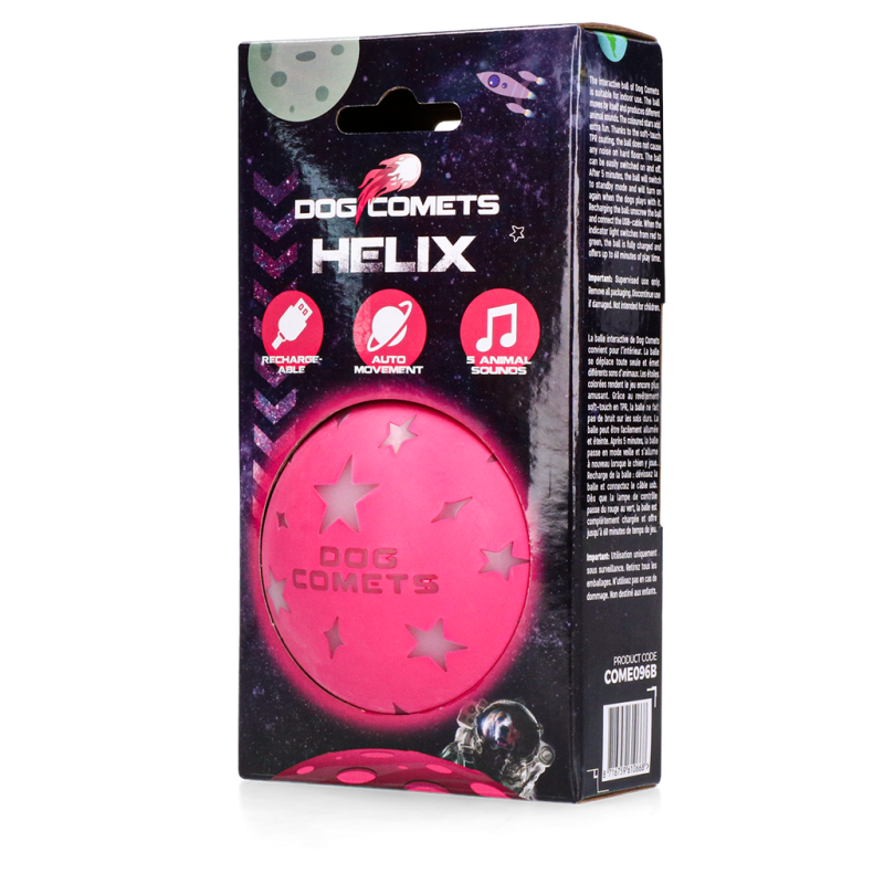 Comètes pour chiens Helix Rose