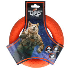 Bague OVNI Dog Comets Orange