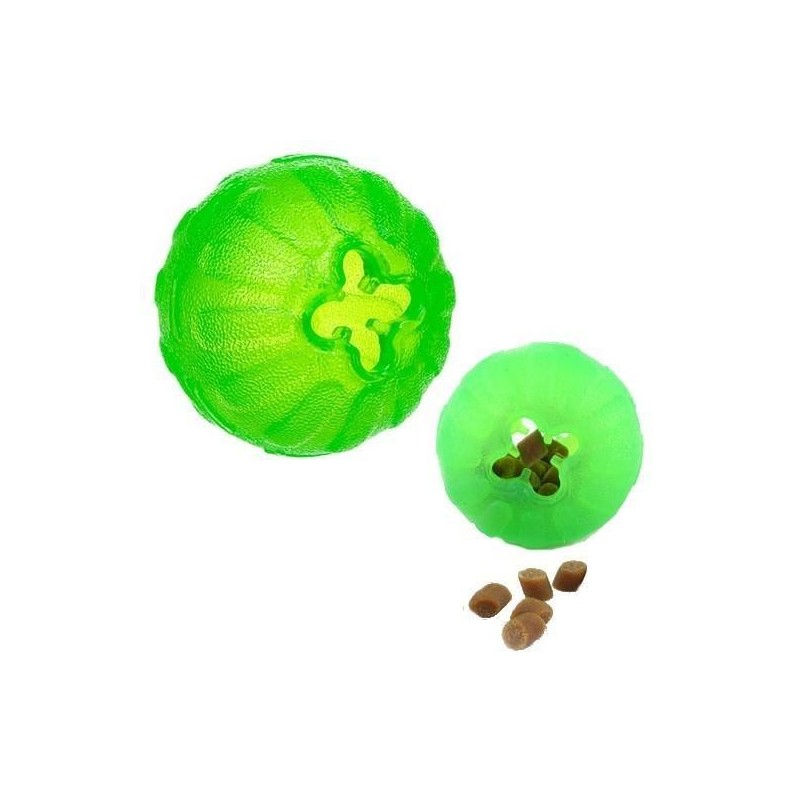 Balle Everlasting ’Fun Ball’  pour chiens destructeurs Taille : 10 cm