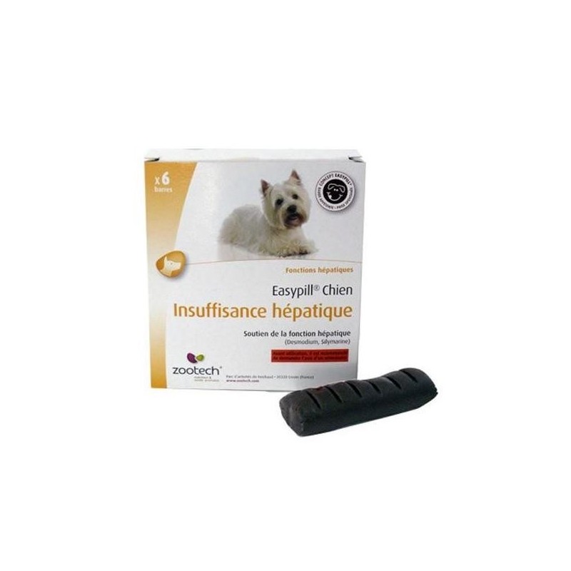 Easypill Chien - Insufisance Hépatique  6 barres