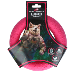 Bague OVNI Dog Comets rose