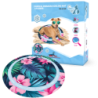 Tapis rafraîchissant CoolPets Tropical Premium en forme de fleur