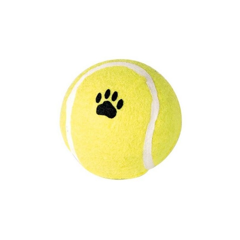Balle de tennis pour chiens Taille : 6 cm