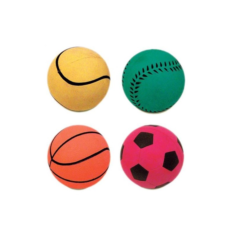 Balle caoutchouc mousse flottante Taille : 6.3 cm