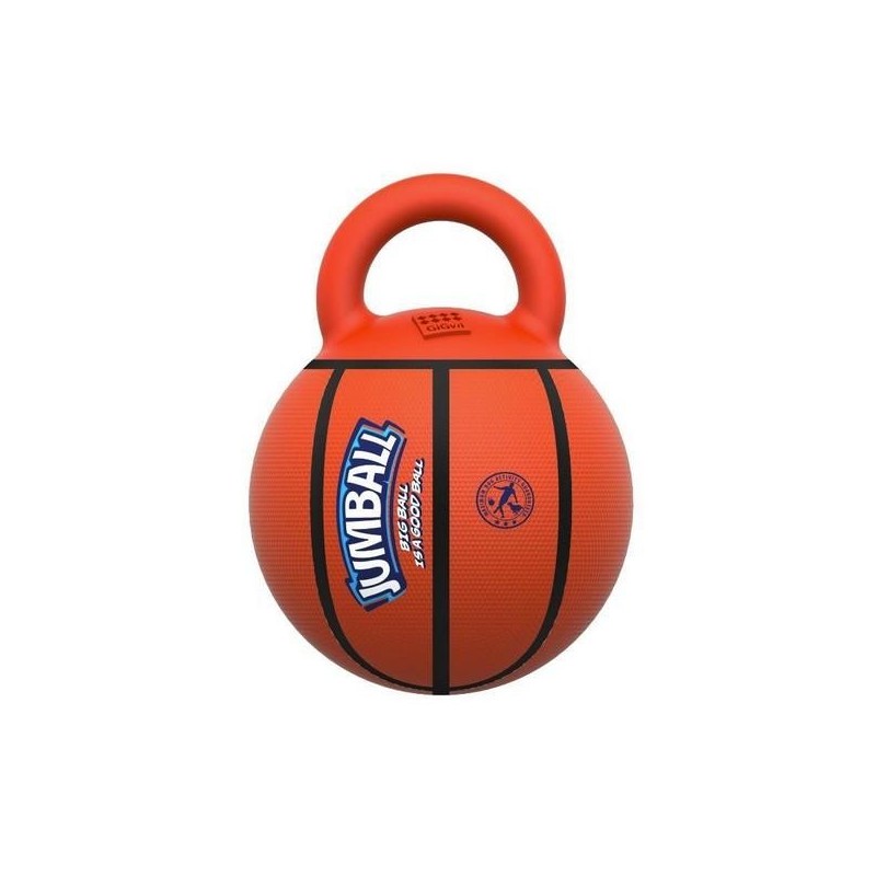 Ballon sauteur de basket avec poignée taille 30cm