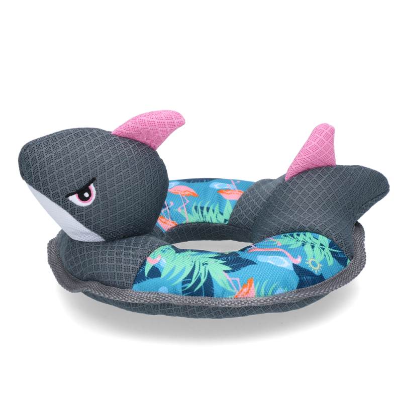 CoolPets Anneau O' Sharky Flamant Rose