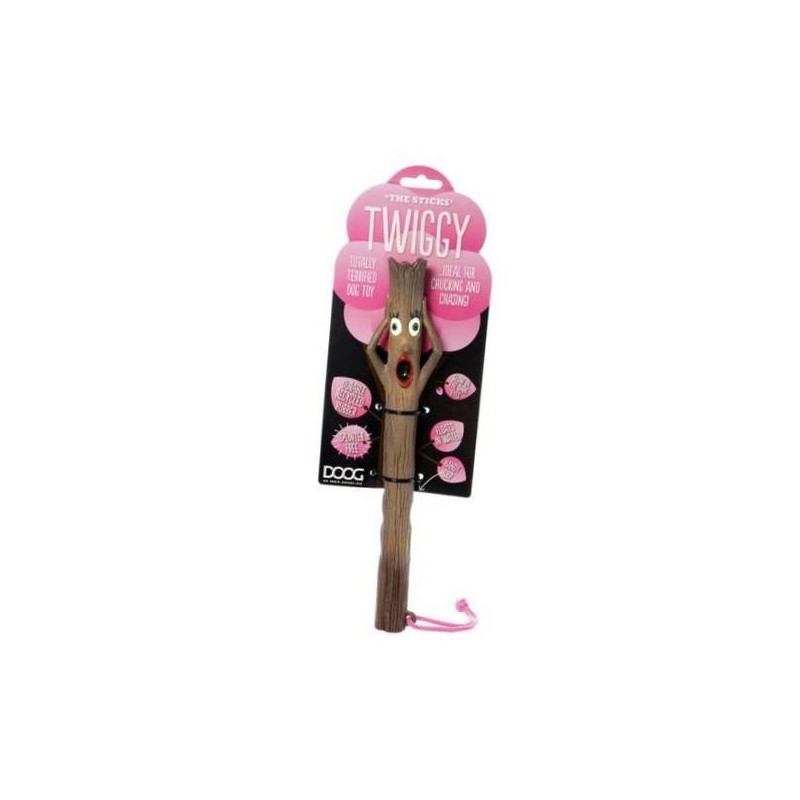 Jouet STICK- Collection Famille Stick - Le Bâton sécurisé pour chiens Mrs TWIGGY