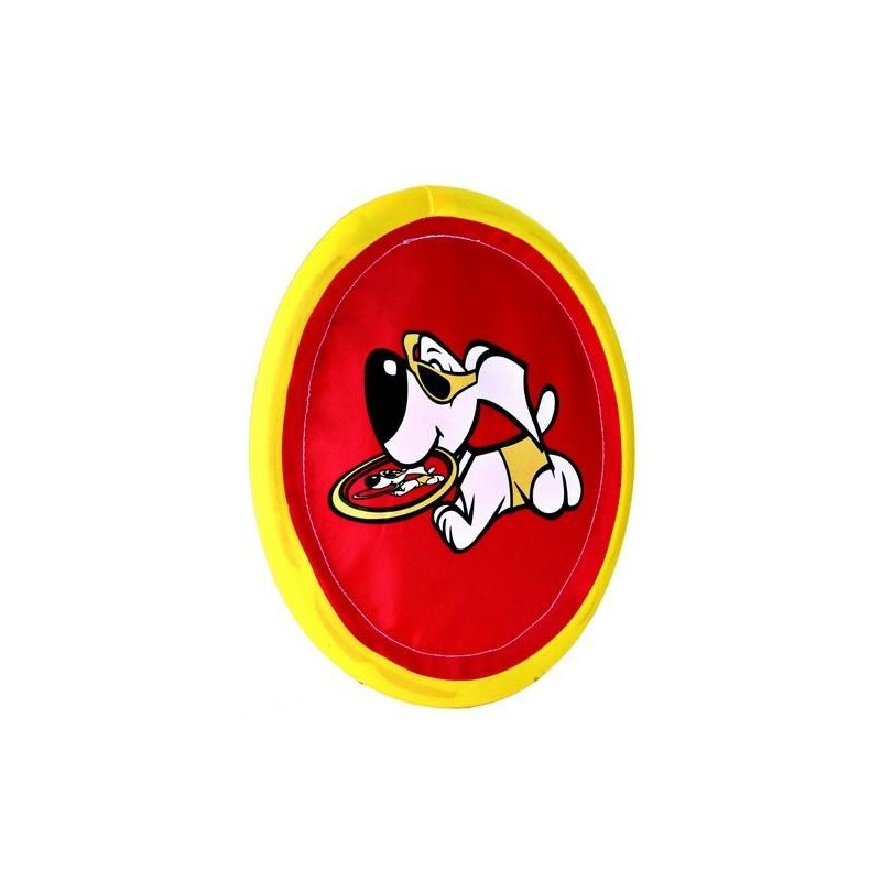 Frisbee en toile nylon résistant aux chiens