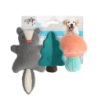 AFP Little Buddy Lot de 3 jouets Woodland