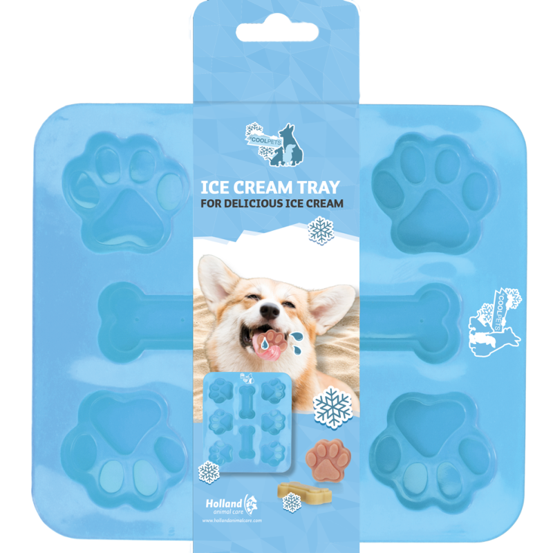 Bac à glaçons pour chien CoolPets