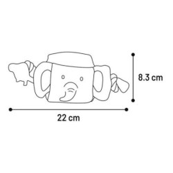 Jouet pour chiot éléphant  - Britty