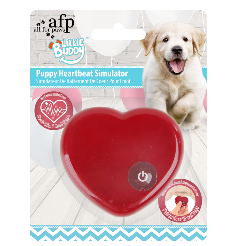 Simulateur de rythme cardiaque pour chiots Little Buddy de l'AFP