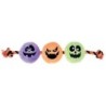 Peluche 3 monstres d’Halloween avec corde
