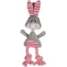 Jouet chien Pieno Lapin avec corde Taille : 42 cm
