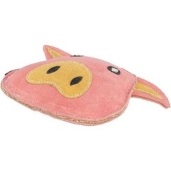 Jouet Cochon en cuir véritable Taille : 19 cm