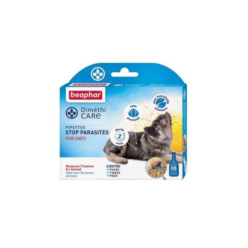Pipette anti parasitaire DimethiCare pour chiot