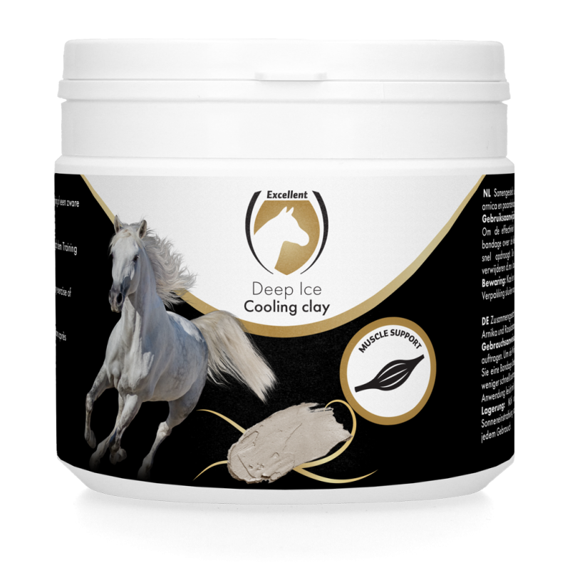 Excellente argile rafraîchissante pour cheval, 500 g