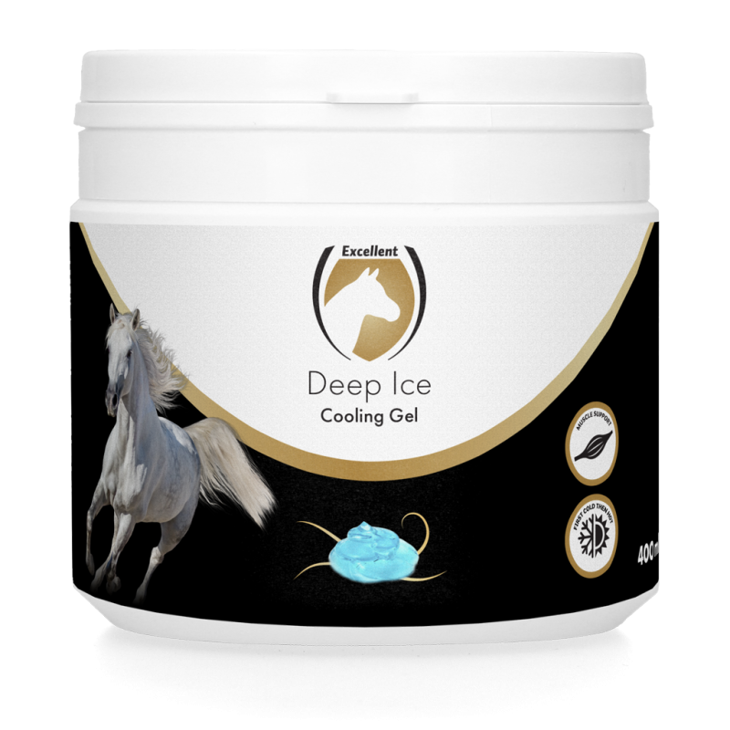 Gel rafraîchissant Excellent Horse Deep Ice 400 ml
