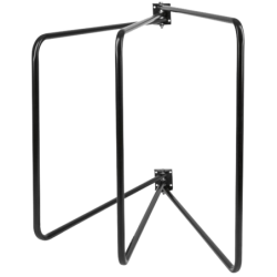 Support mural pour 3 tapis