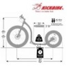 Patinette Kickbike FAT MAX - Sport canin