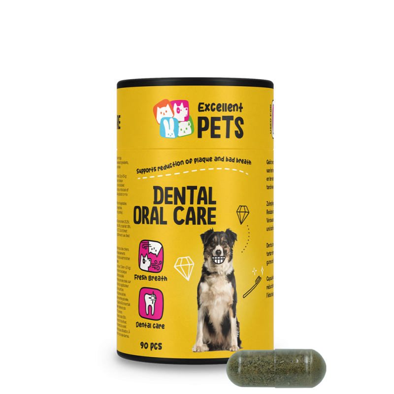 Excellent Pets Capsules de soins bucco-dentaires 90 pièces