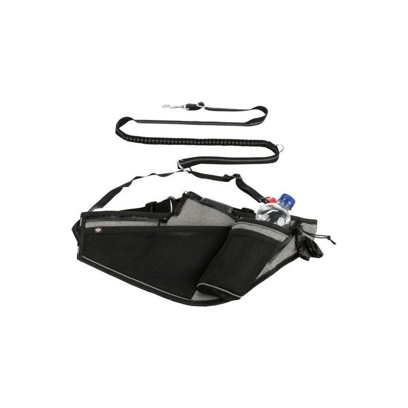 Ceinture de jogging avec laisse élastique