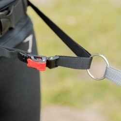 Ceinture de jogging avec laisse élastique