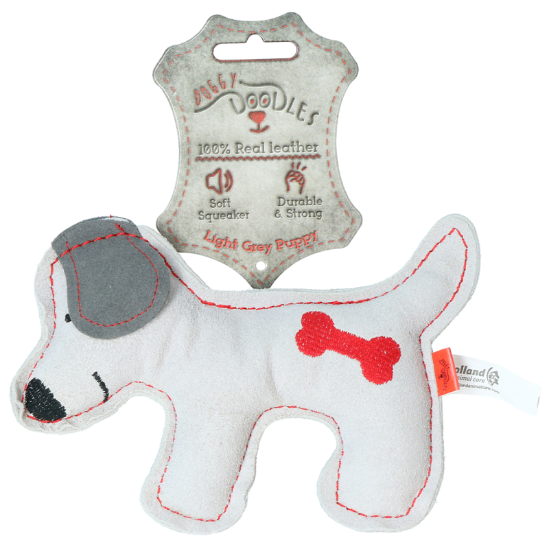 Doggy Doodles Âne brun Chiot Gris Clair