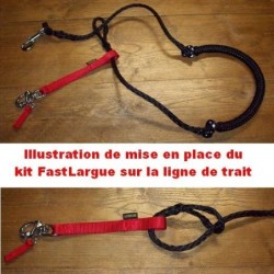 Largueur rapide - Kit extension FastLargue. Longueur : 35 cm