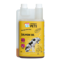 Huile de saumon pour chien...