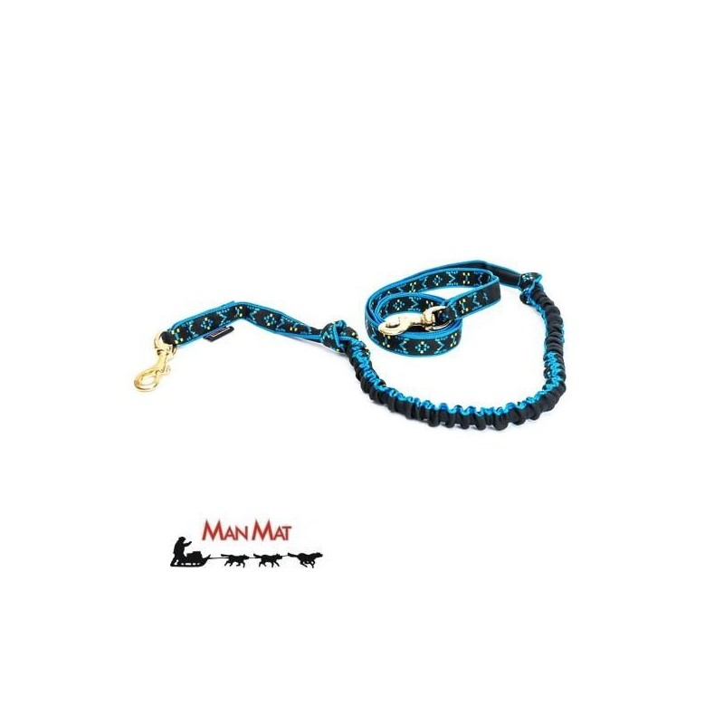 Ligne de trait MANMAT Snap Line (pour 1 chiens) Bleu