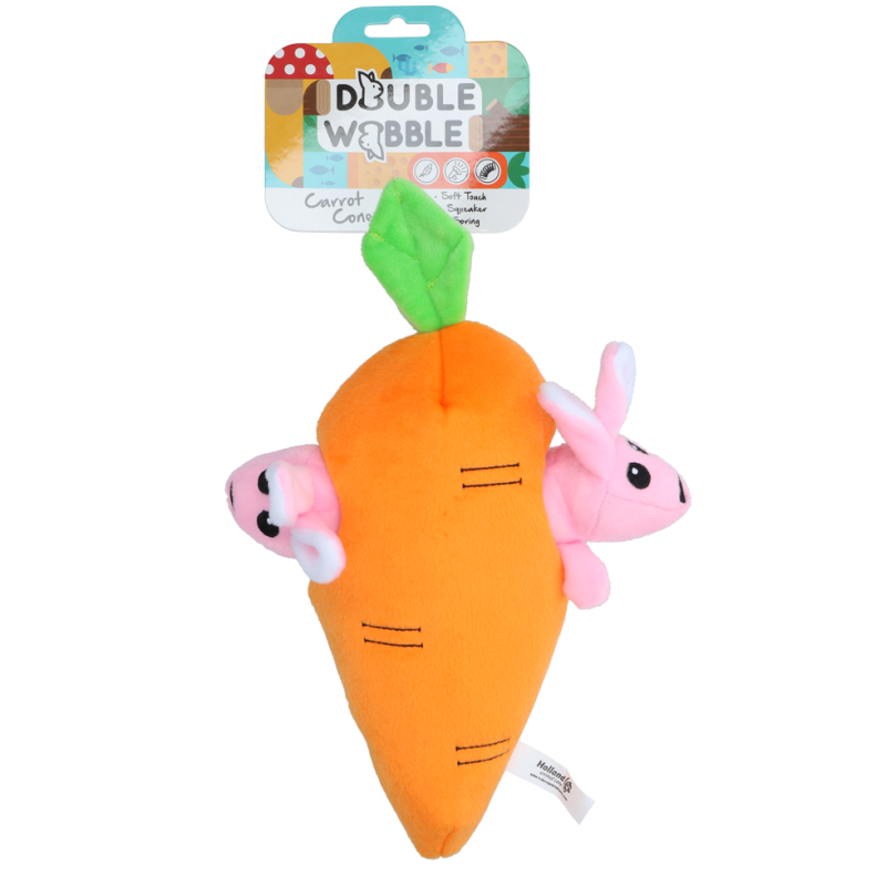 Conejos de carottes à double oscillation