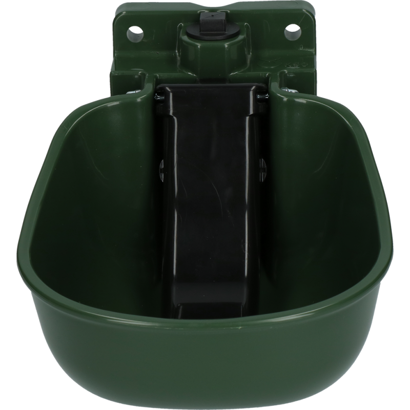 Bol à eau en plastique avec cuillère vert