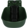 Bol à eau en plastique avec cuillère vert
