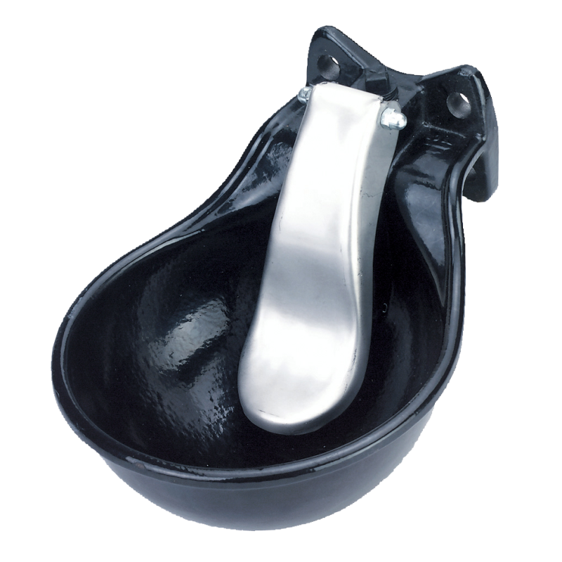 Bol à eau en métal avec cuillère