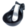 Bol à eau en métal avec cuillère