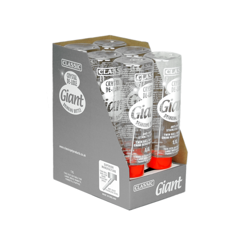 Bouteille classique en cristal de luxe 1100 ml