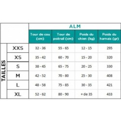 Harnais Canicross I-DOG ALM - Phoenix Taille M