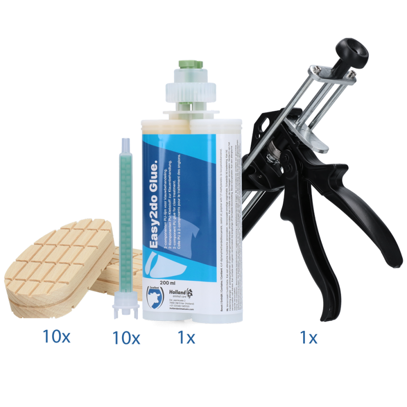 Excellent kit de démarrage de colle Easy2do 200 ml 10 applications.