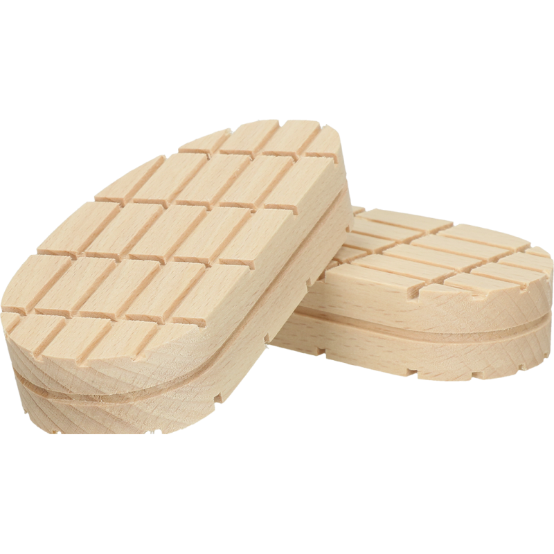 Excellent bloc de sabot facile en bois - 13 cm
