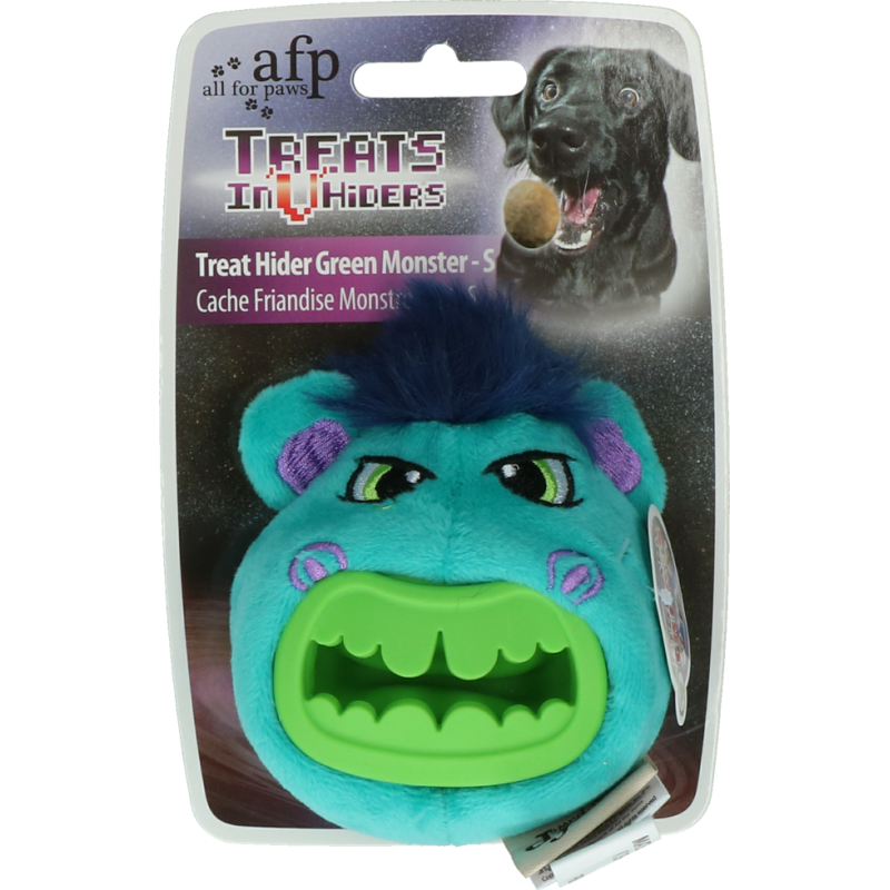 AFP Treats In "V" Hiders - Treat Hider Petit monstre vert