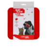Mangez lentement, vivez plus longtemps, léchez le tapis Wave Red