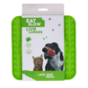 Mangez lentement, vivez plus longtemps, léchez le tapis Wave Green