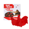 Mangez lentement, vivez plus longtemps, Gobble Stopper rouge