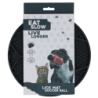 Tapis à lécher pour manger lentement et vivre plus longtemps, ballon de football gris