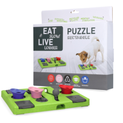 Puzzle rectangulaire Mangez...