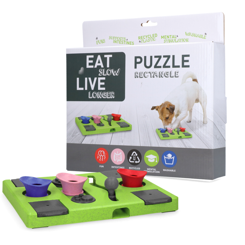 Puzzle rectangulaire Mangez lentement, vivez plus longtemps