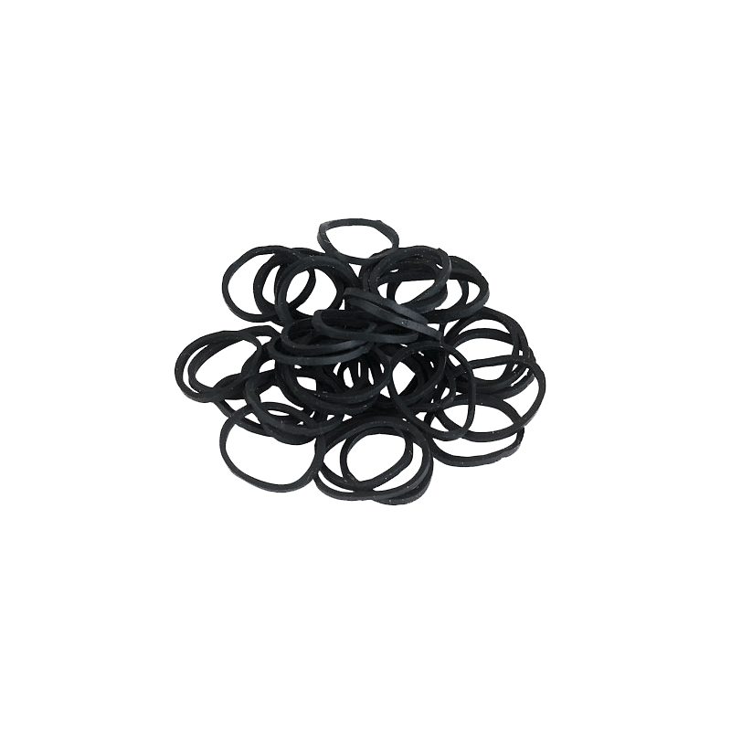 Bandes élastiques noires